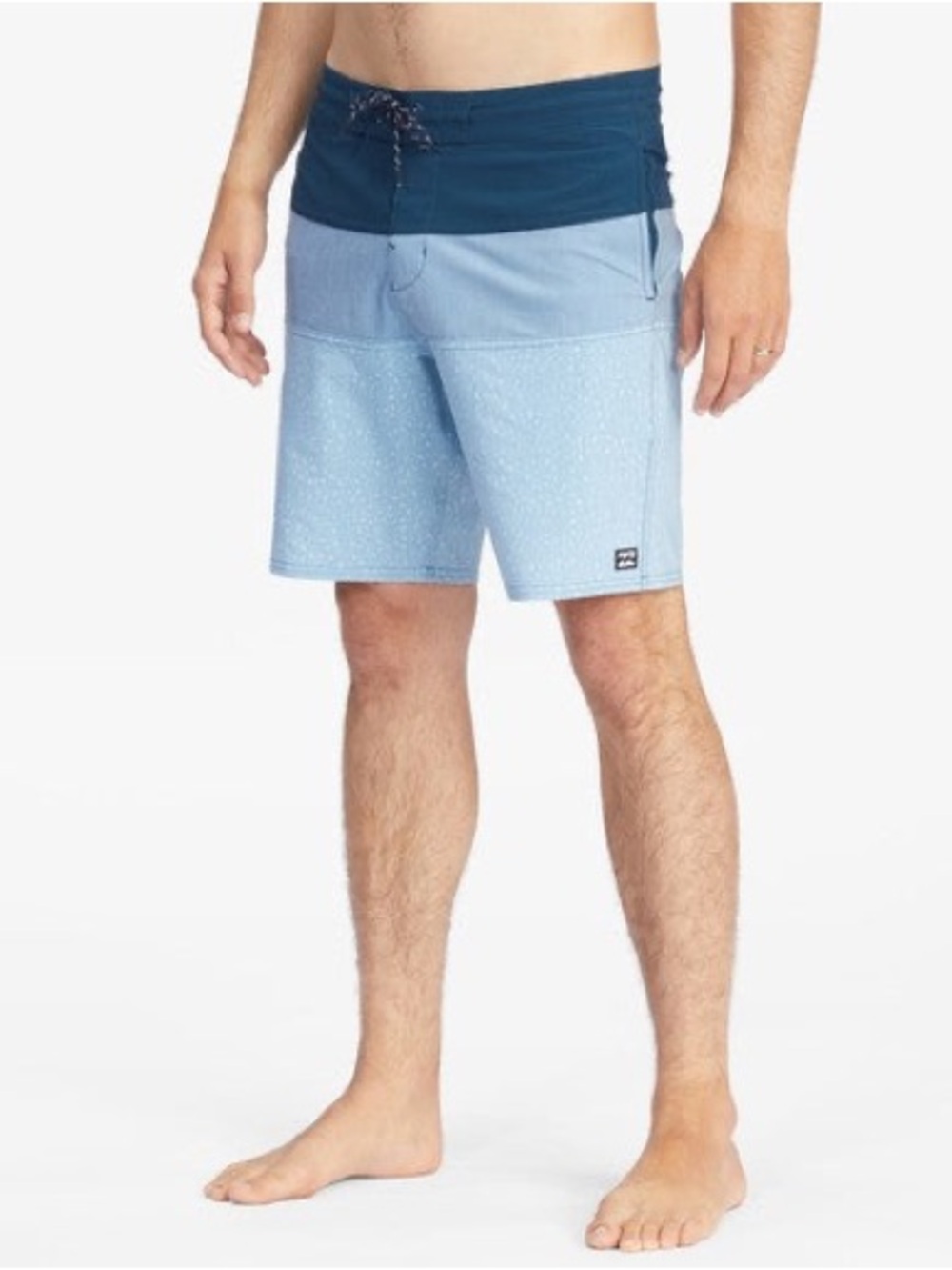 Billabong Men's Two-Tone Blue Swim Boardshorts